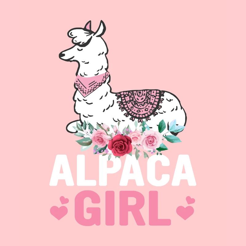 Alpaka Mädchen
