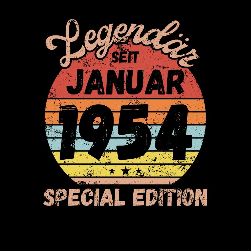 Januar 1954 - Geburtstag im Januar