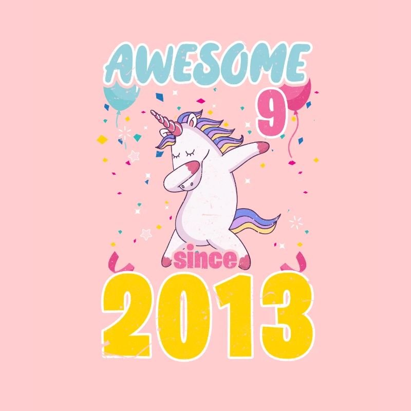 9. Geburtstag Einhorn