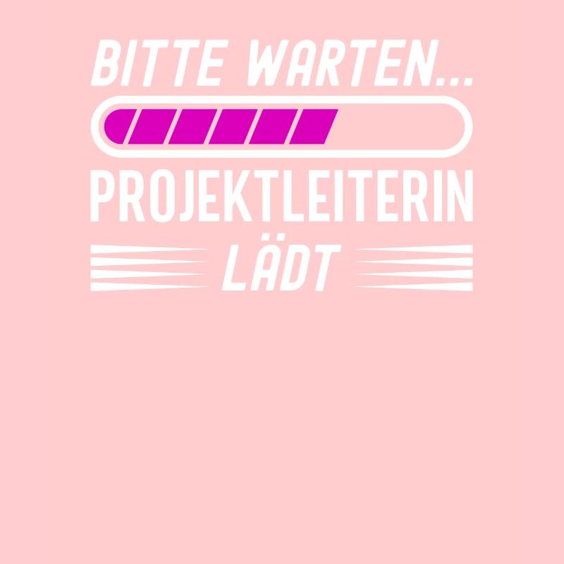 Bitte Warten Projektleiterin Lädt