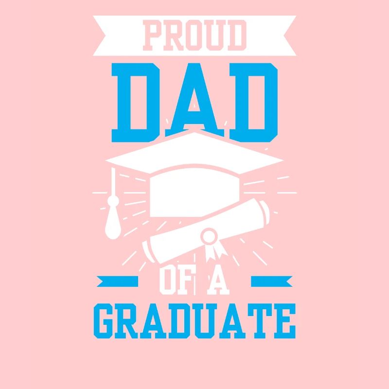 Stolzer Vater Eines Absolventen Abschluss