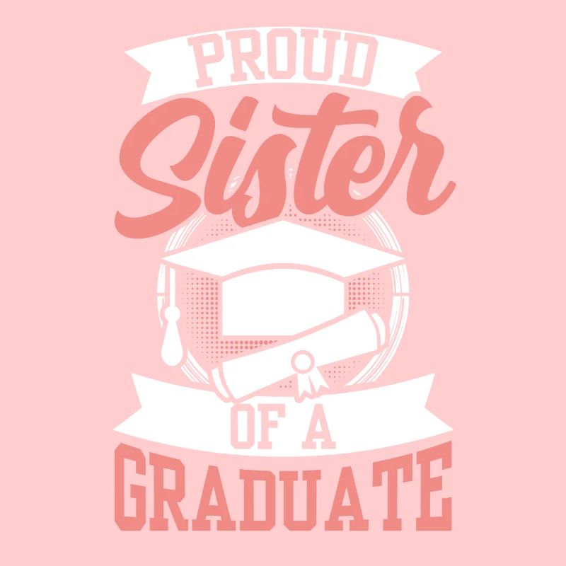 Stolze Schwester Eines Absolventen Absolvent