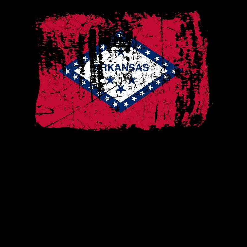 Arkansas Home Flag Geschenk