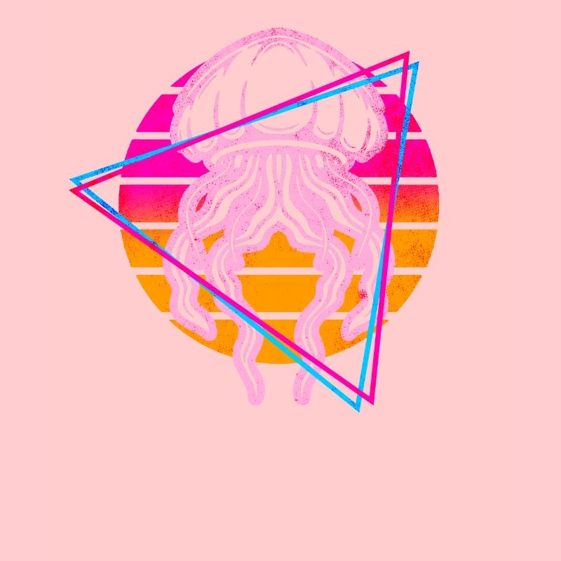 Méduses Vaporwave