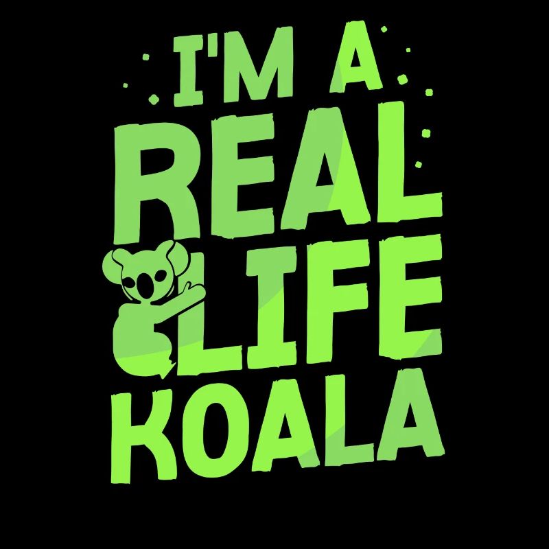 Ich Bin Ein Echter Koala Süß Tier Koalas Koalabär