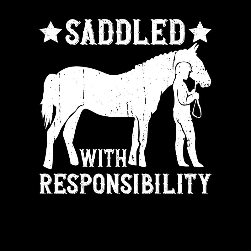 Horse trainer with responsibility -