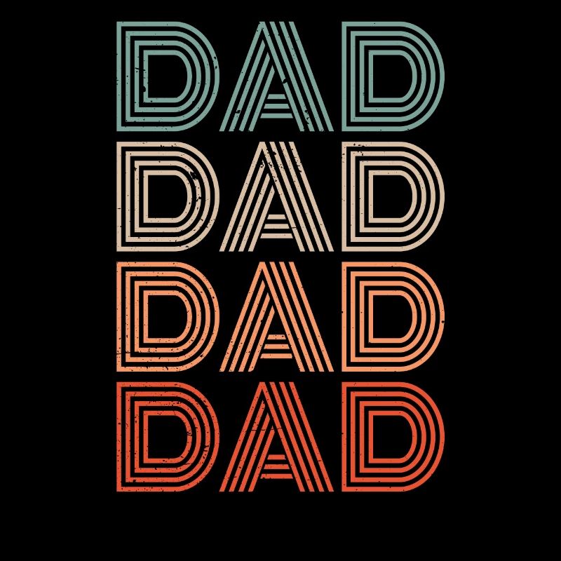 Vater Von Vier Kindern Vater Tag Papi Papa