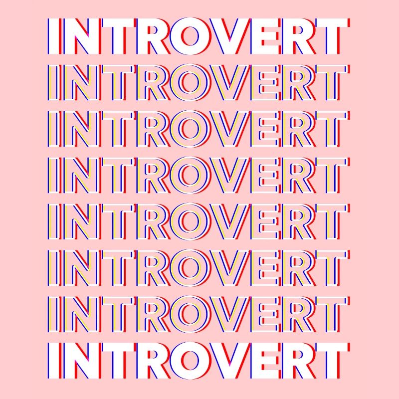 Introvertiert Sarkasmus Introvertierter Schüchtern