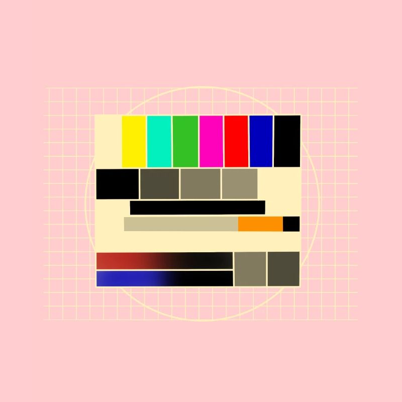 Test image transmission pause