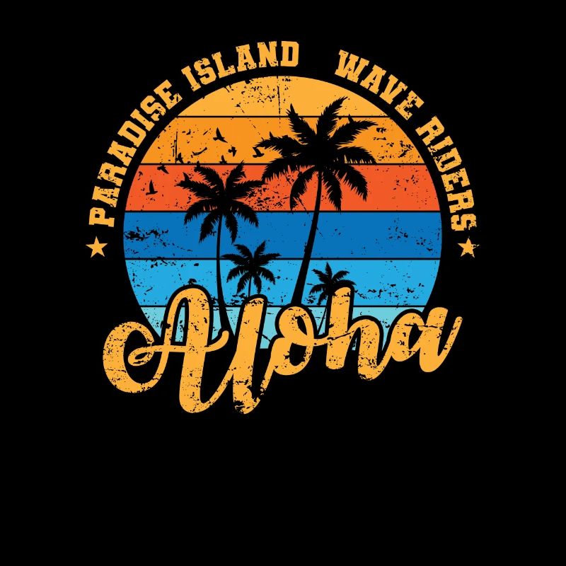 Aloha Paradise Island Wave Rides Surfen