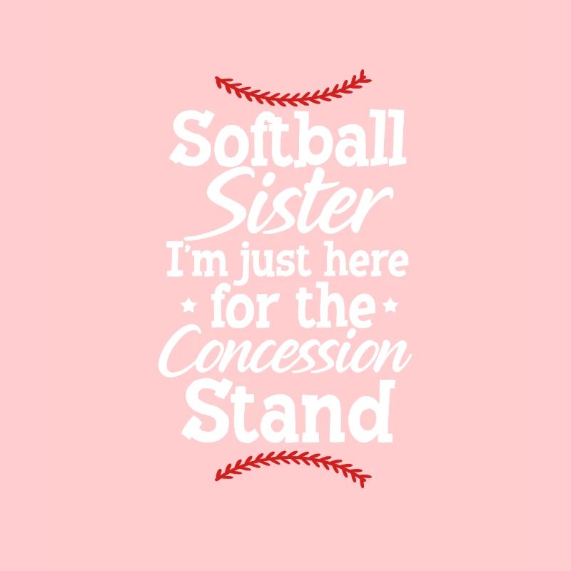 Softball Schwester Baseball Bruder Sport Geschenk