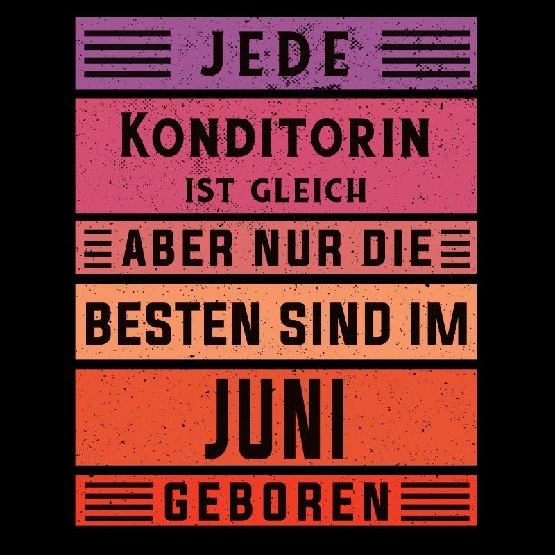 Bäcker Geburtstag Juni geboren Konditorin