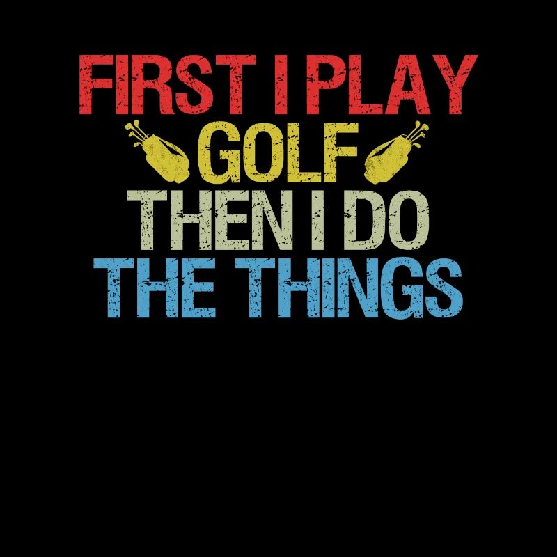 Golf Spieler Spruch Geschenkidee