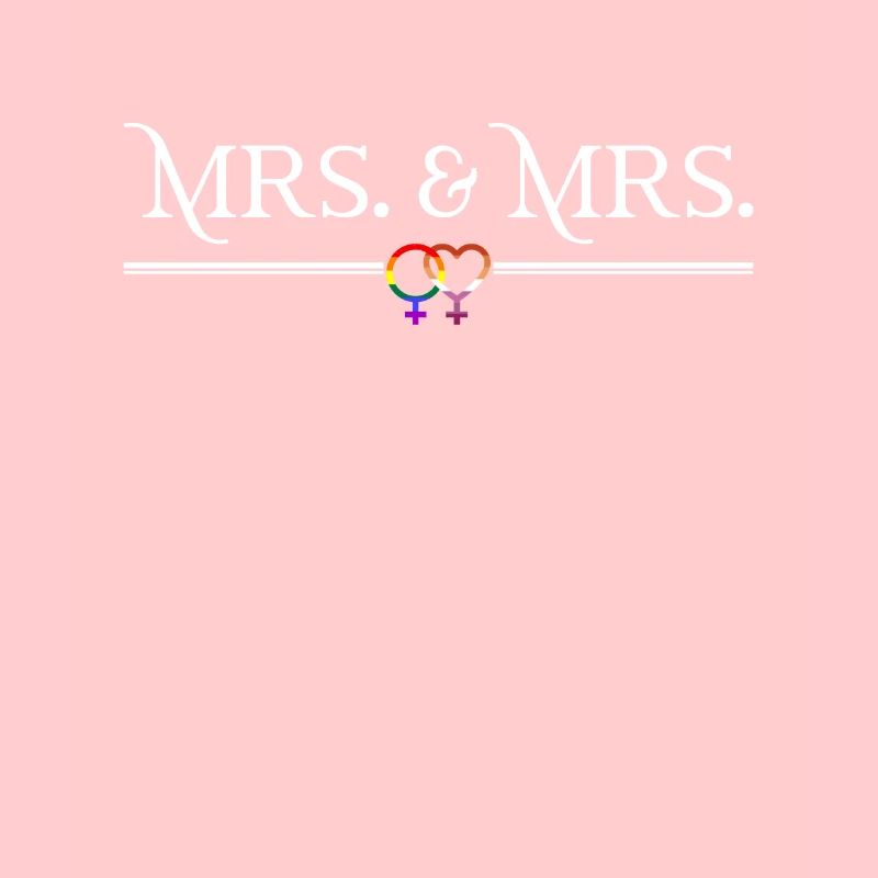 Mrs. & Mrs. - Lesbische Hochzeit Homo-Ehe