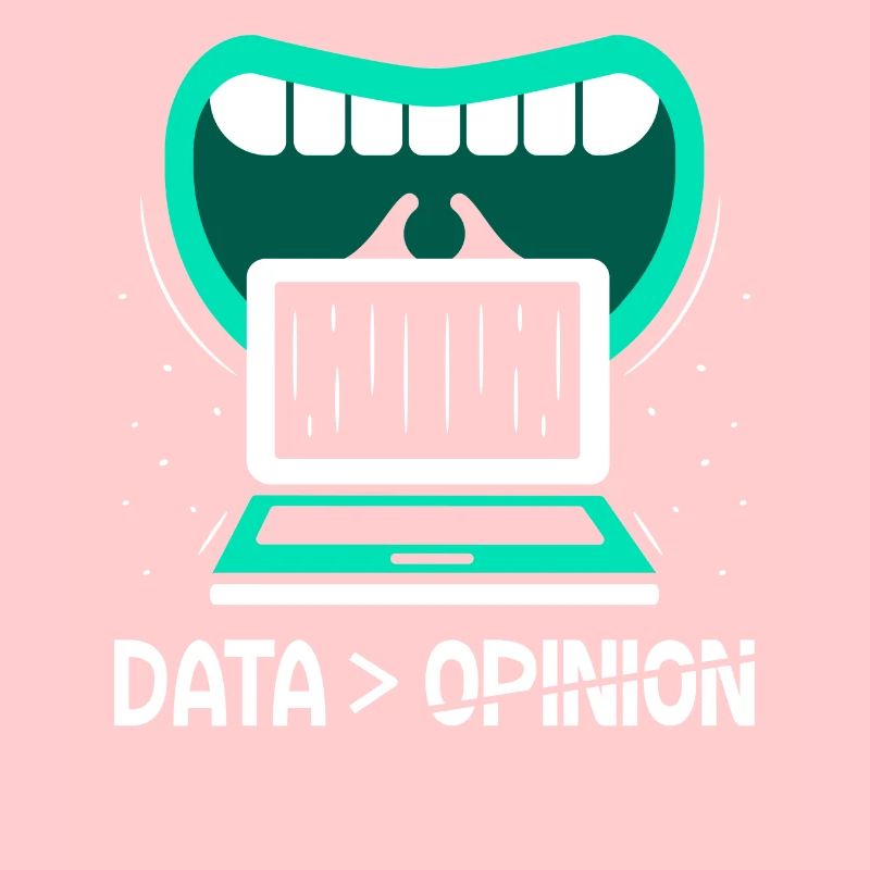 Data > Opinion Code Programmer Coder Coding
