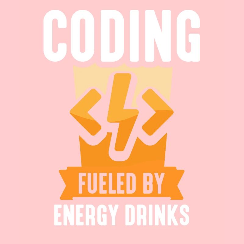 Programming with Energydrinks Coding Code Coder