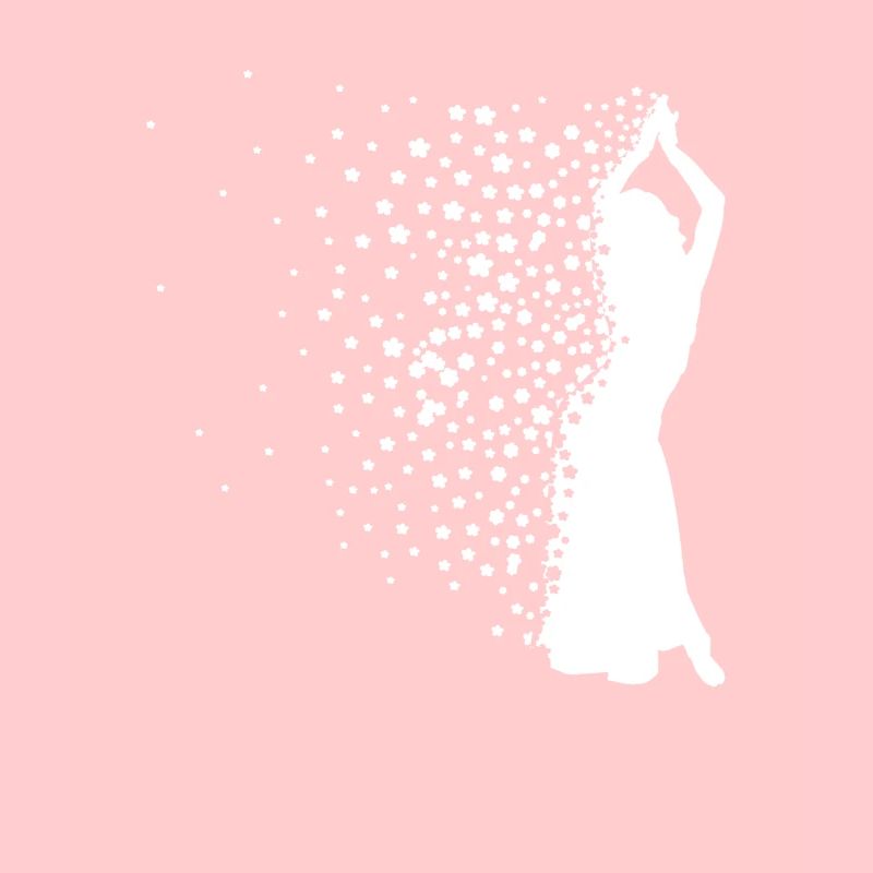 Danseuse du ventre + Fleurs - Danse du ventre