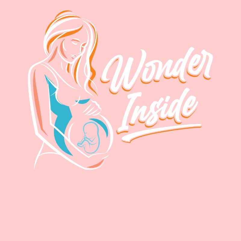 Miracle à l’intérieur d’un bébé mignon à l’intérieur d’une grossesse