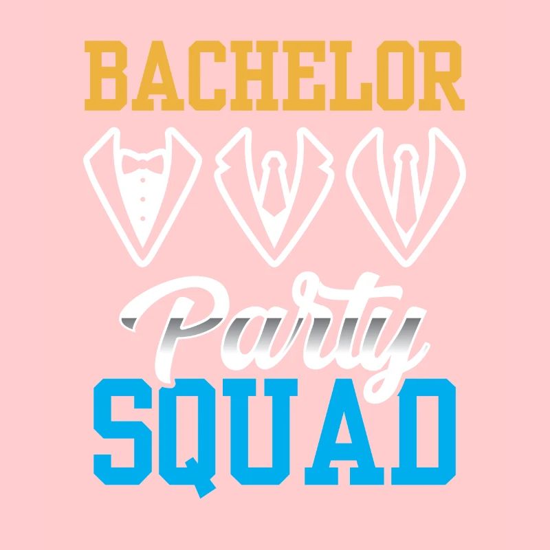 Junggesellenabschied Squad Braut Junggeselle