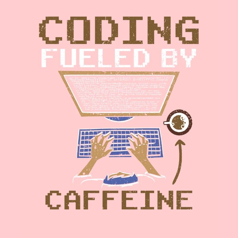 Programmieren Angetrieben Durch Koffein Coding