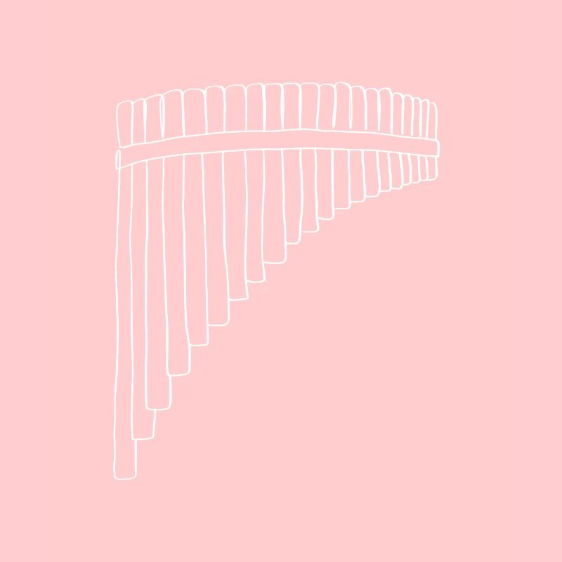 Panflöte Oneline Art - Panflöte Musikinstrument