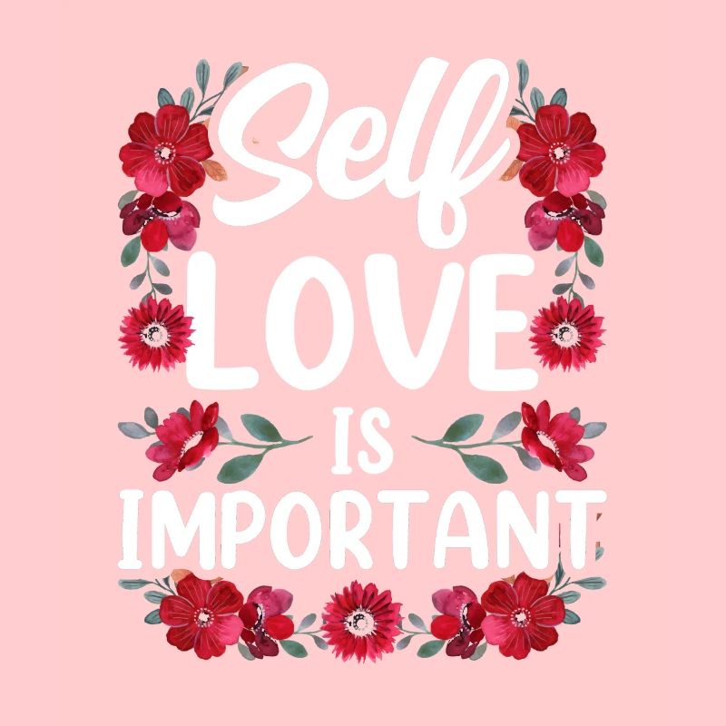 L’amour de soi est important L’amour de soi doux positif