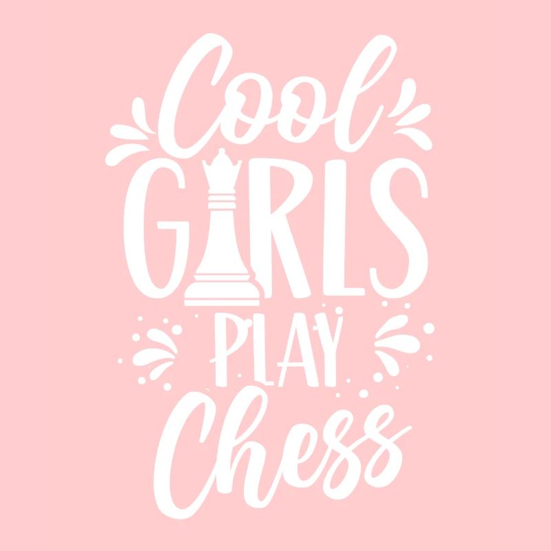 Les filles cool jouent aux échecs