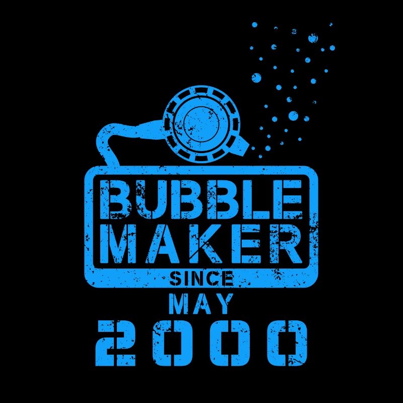 Taucher Geburtstag Bubblemaker seit Mai 2000