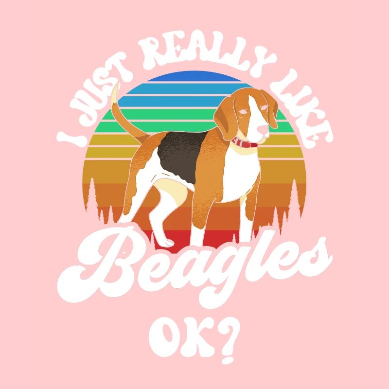J’aime juste Beagles très ok chiot chien Beagle