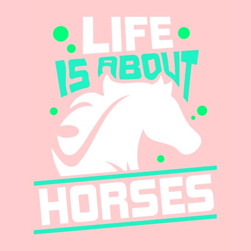 La vie se compose de chevaux d’équitation