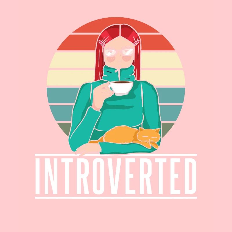 Introvertiert Sarkasmus Introvertierter Schüchtern