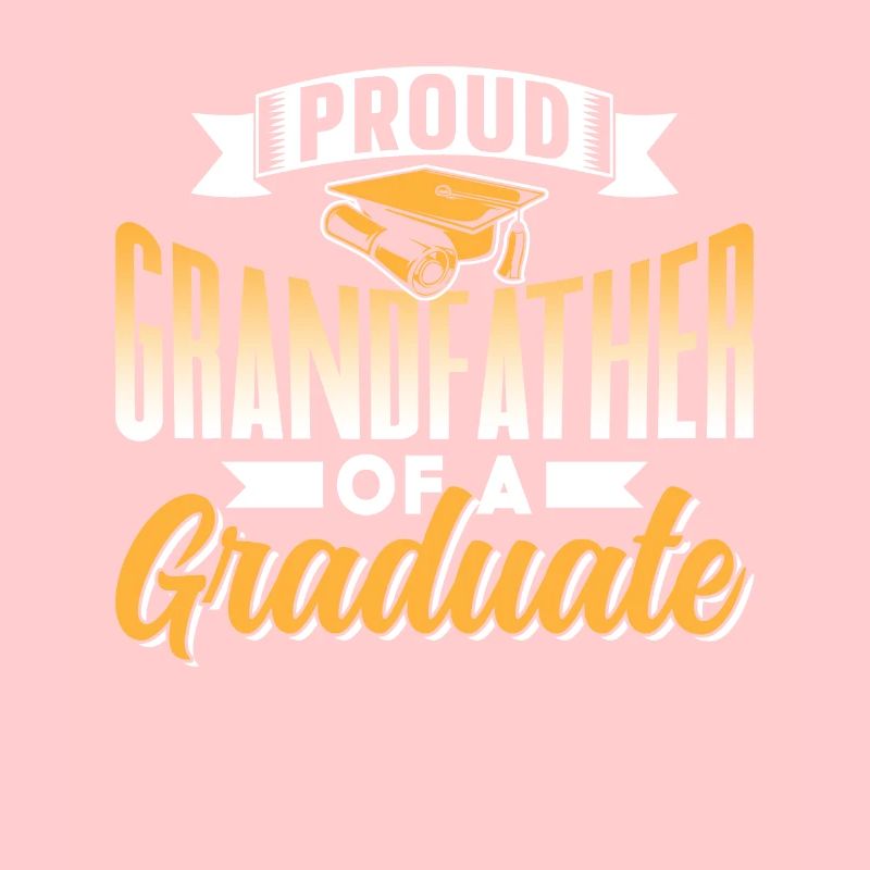 Stolzer Großvater Eines Absolventen Absolvent
