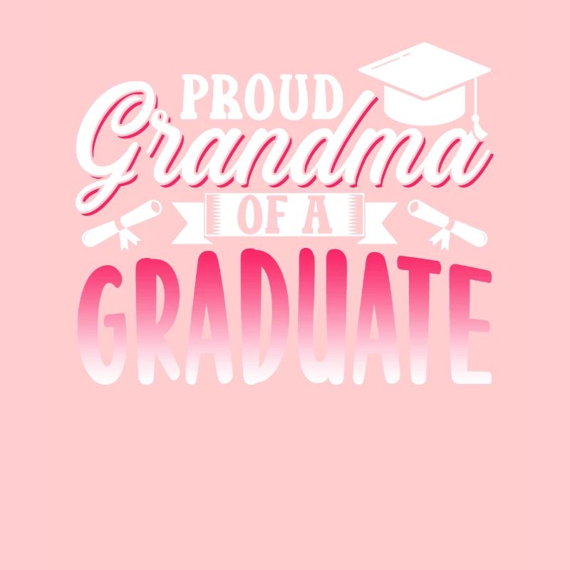 Stolze Großmutter Eines Absolventen Absolvent
