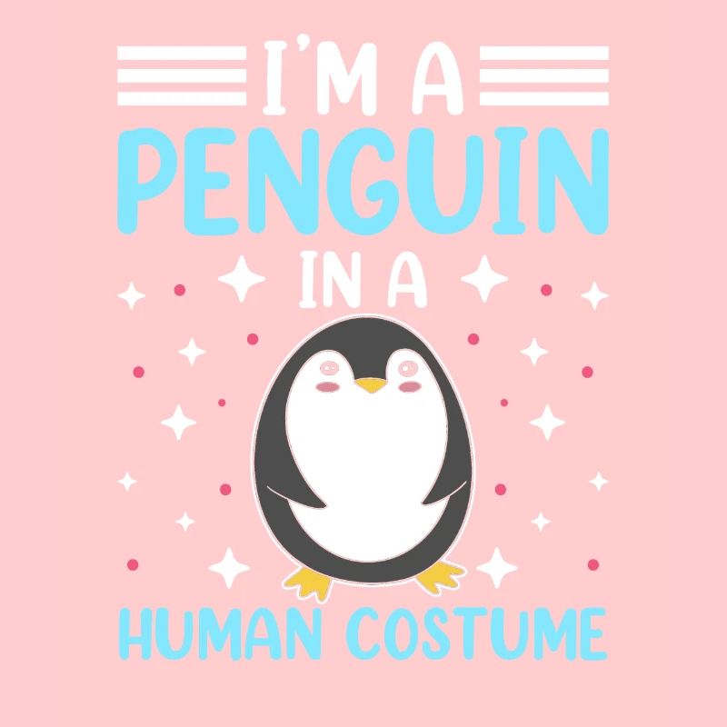Ich Bin Ein Pinguin In Einem Menschlichen Kostüm