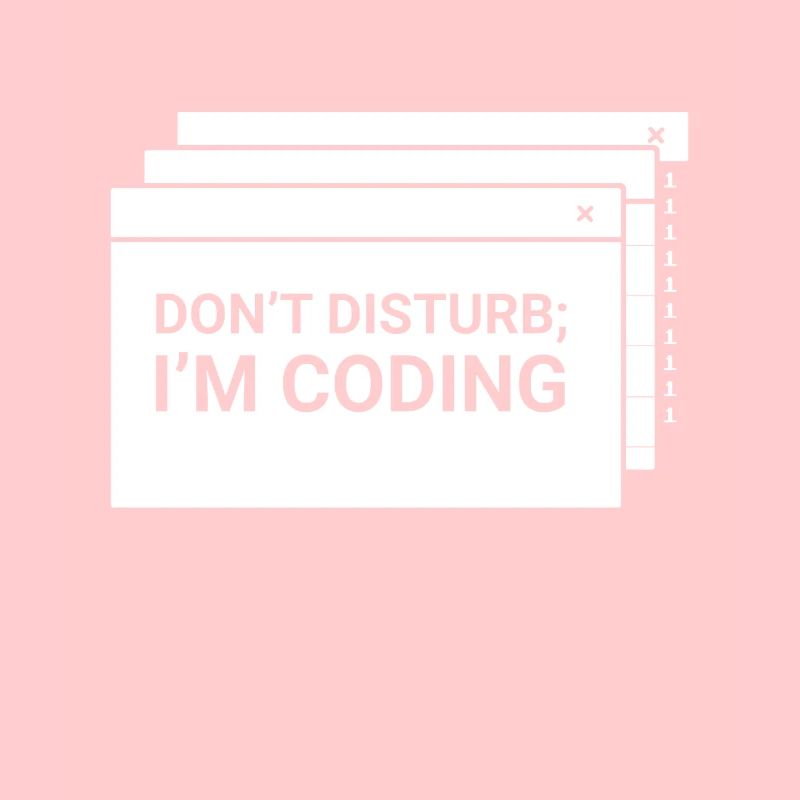 Stören Sie Nicht Ich Programmiere Coder Coding
