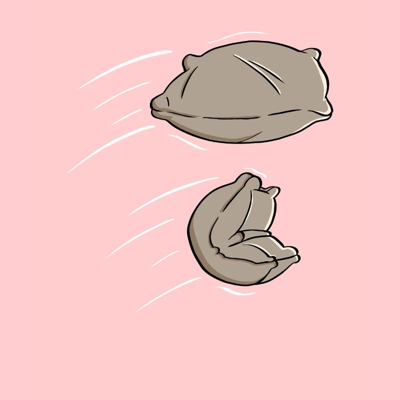 Les sacs de haricots en mouvement sont jetés - Drôles de choses