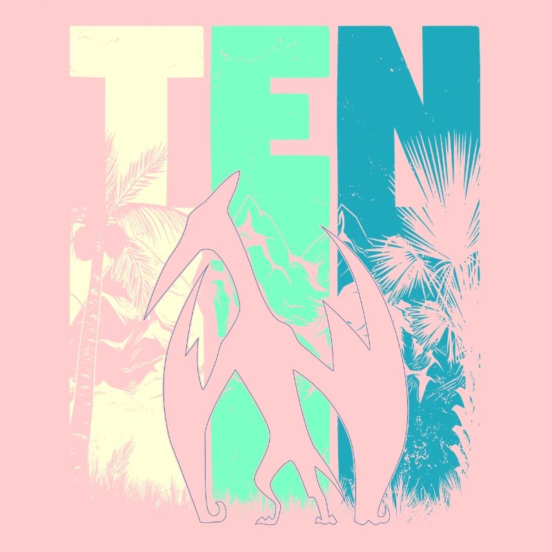 ptérodactyle 10 ans garçon 10e anniversaire