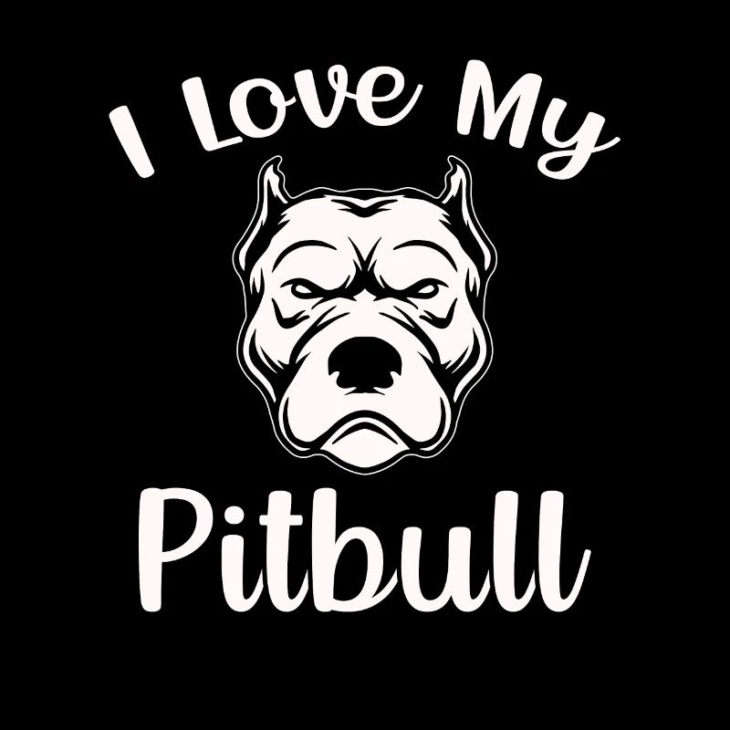 I love my pitbull