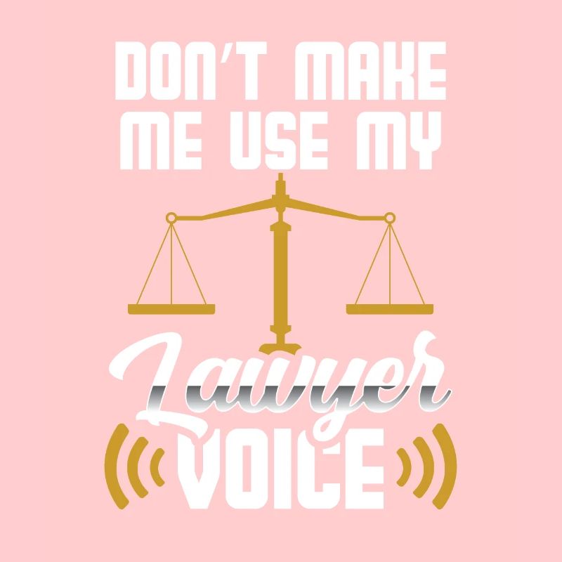 Ne me forcez pas à utiliser ma voix d’avocat