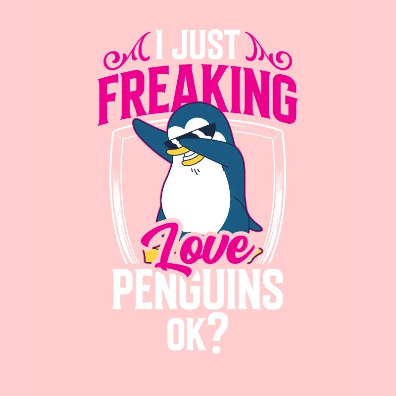 Ich Liebe Pinguine Einfach Ok Tier Pinguin Süß