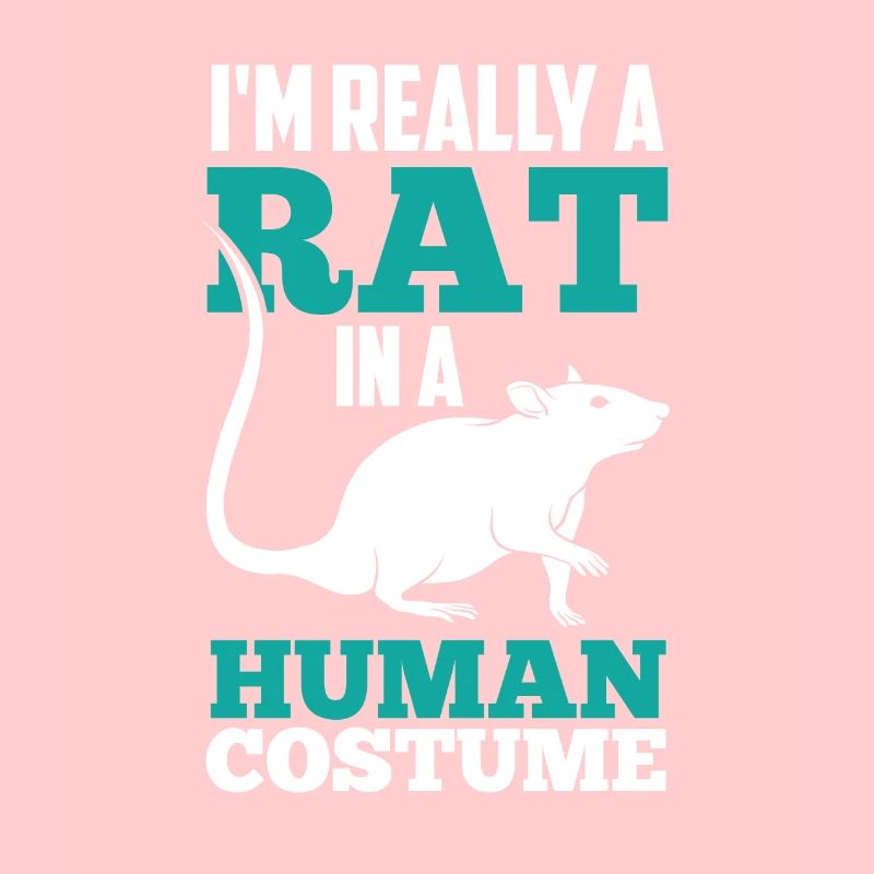 Ich Bin Eine Ratte In Einem Menschlichen Kostüm
