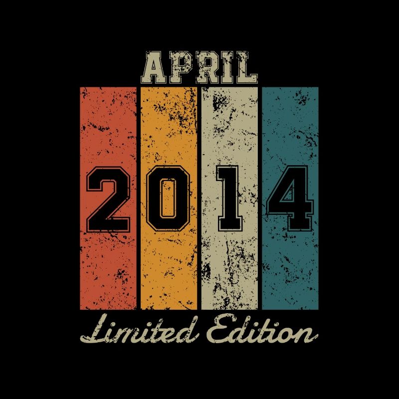 Geburtstag: April 2014 - Limited Edition Retro