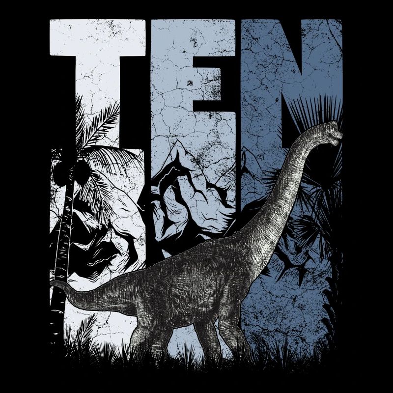 Brachiosaurus 10 years old Dino 10th birthday