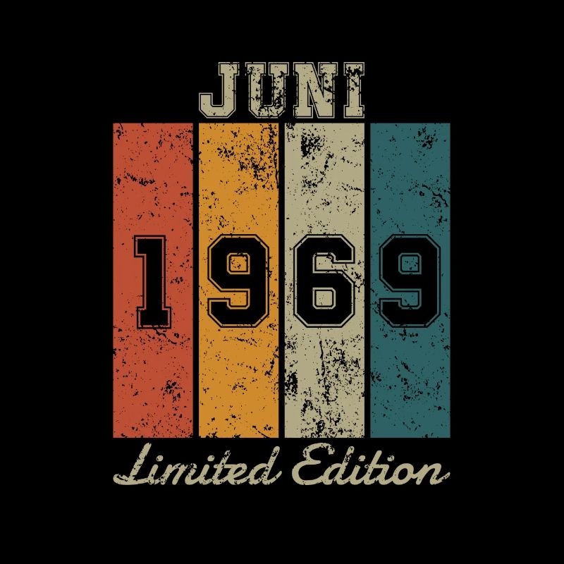 Geburtstag: Juni 1969 - Limited Edition Retro