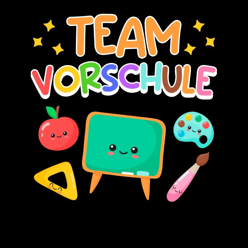 Vorschule Team Vorschüler Vorschulkinder