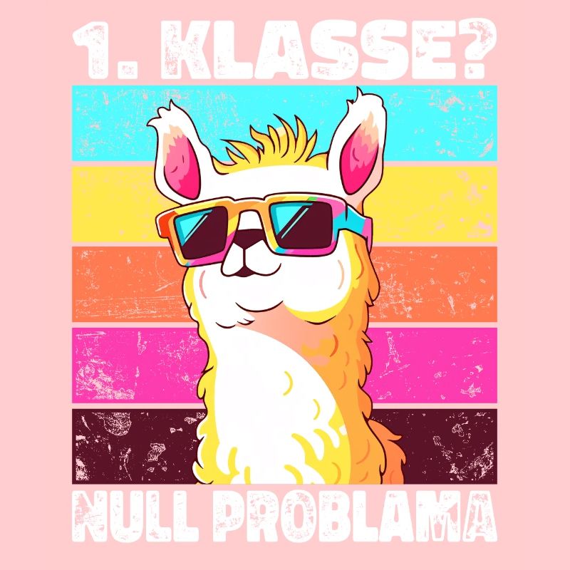 1. Klasse Null Problama Lama Einschulung Geschenk