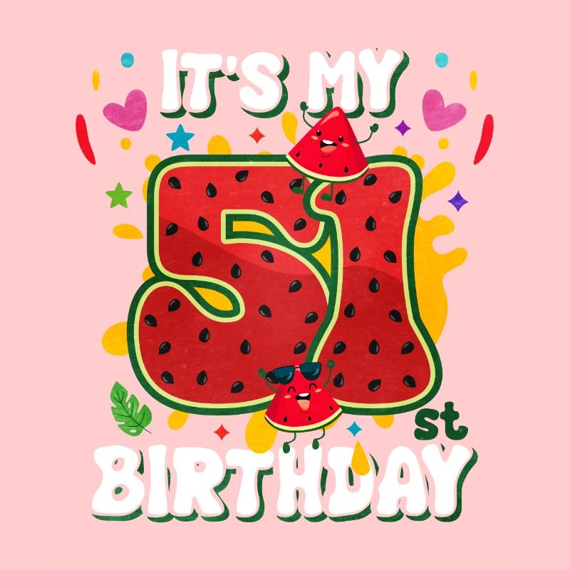 51e anniversaire Pastèque