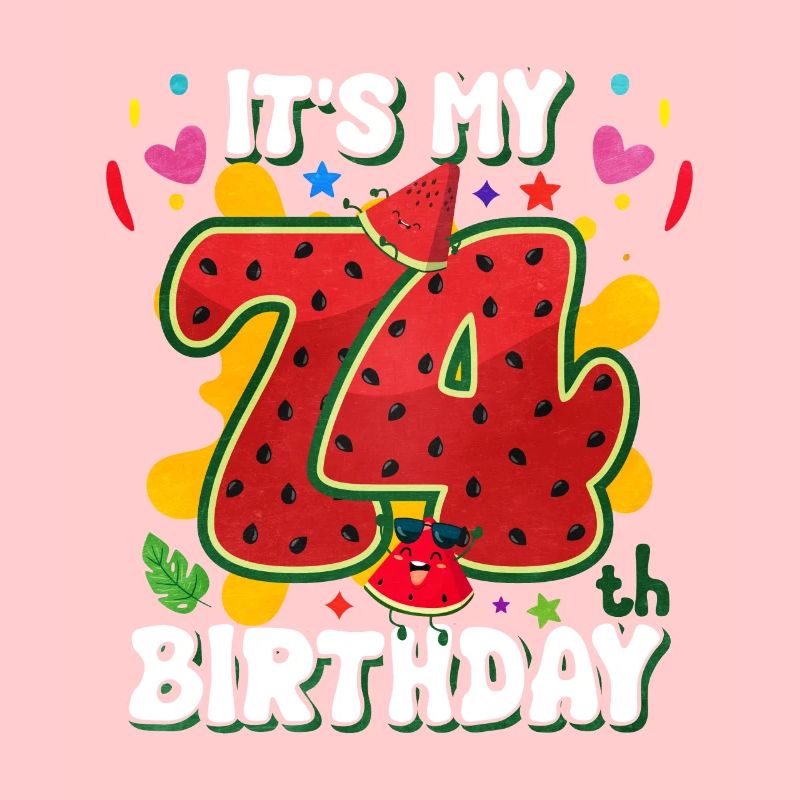 74e anniversaire Pastèque