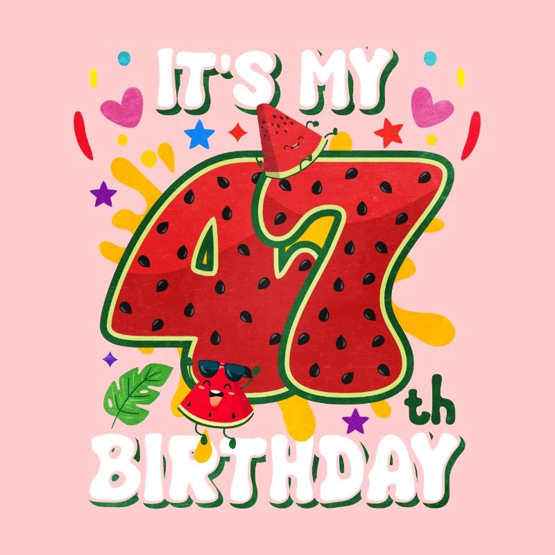47e anniversaire Pastèque