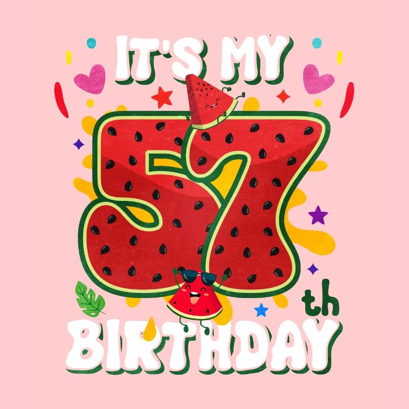 57th Birthday Watermelon